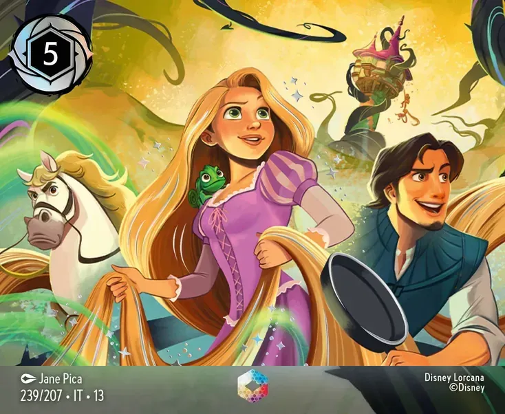 Rapunzel & Flynn Rider