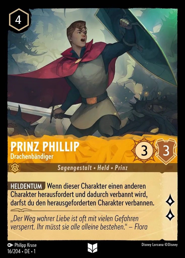 Prinz Phillip - Drachenbändiger