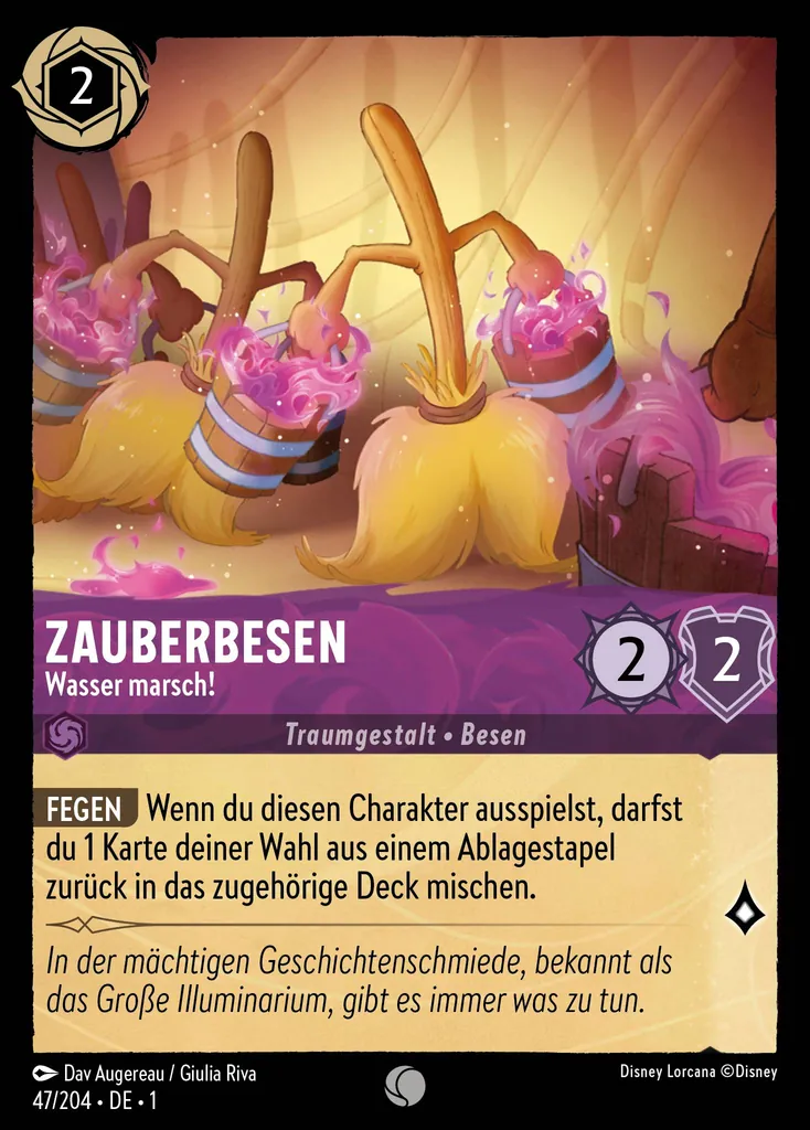 Zauberbesen - Wasser marsch!