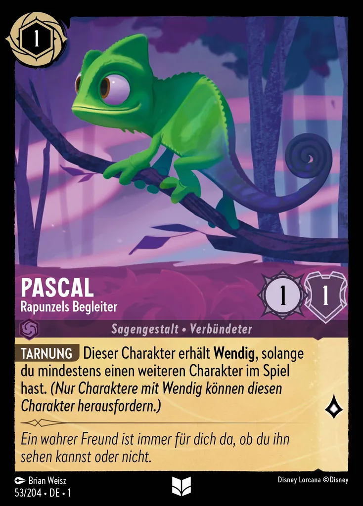 Pascal - Rapunzels Begleiter