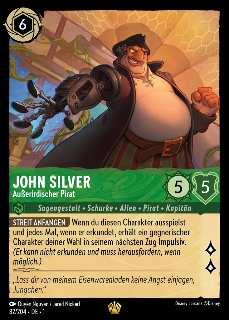 John Silver - AuĂźerirdischer Pirat
