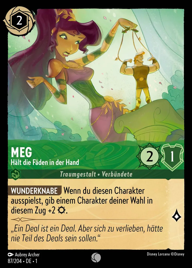 Meg - HĂ€lt die FĂ€den in der Hand