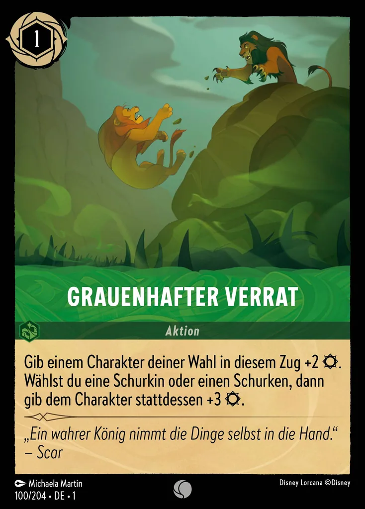 Grauenhafter Verrat