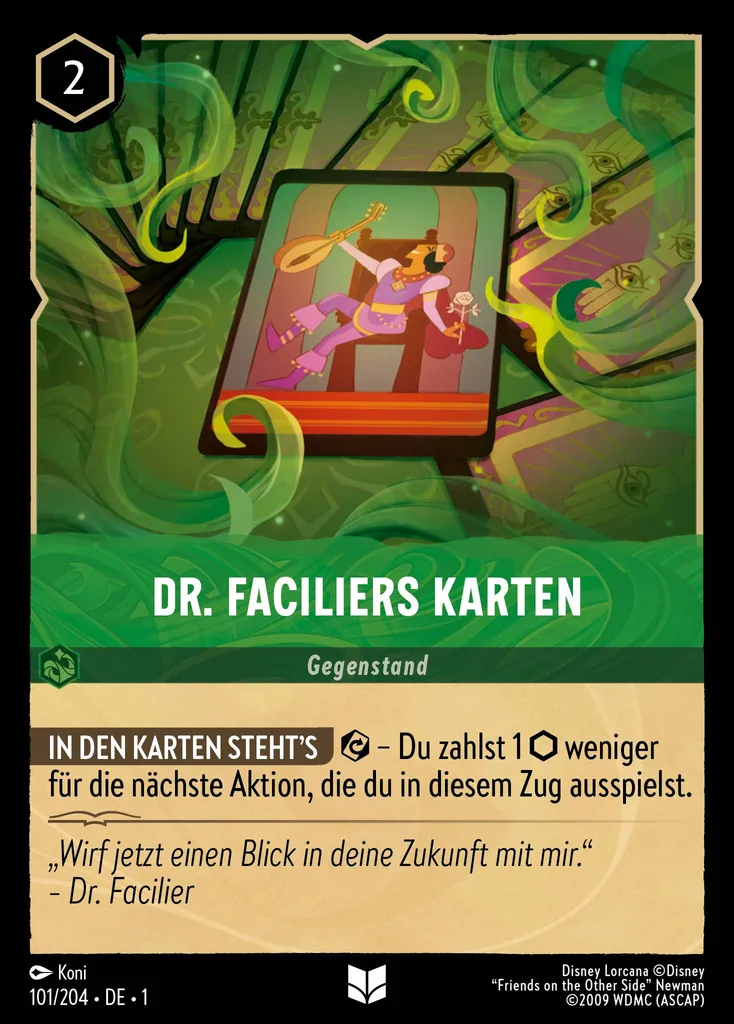 Dr. Faciliers Karten