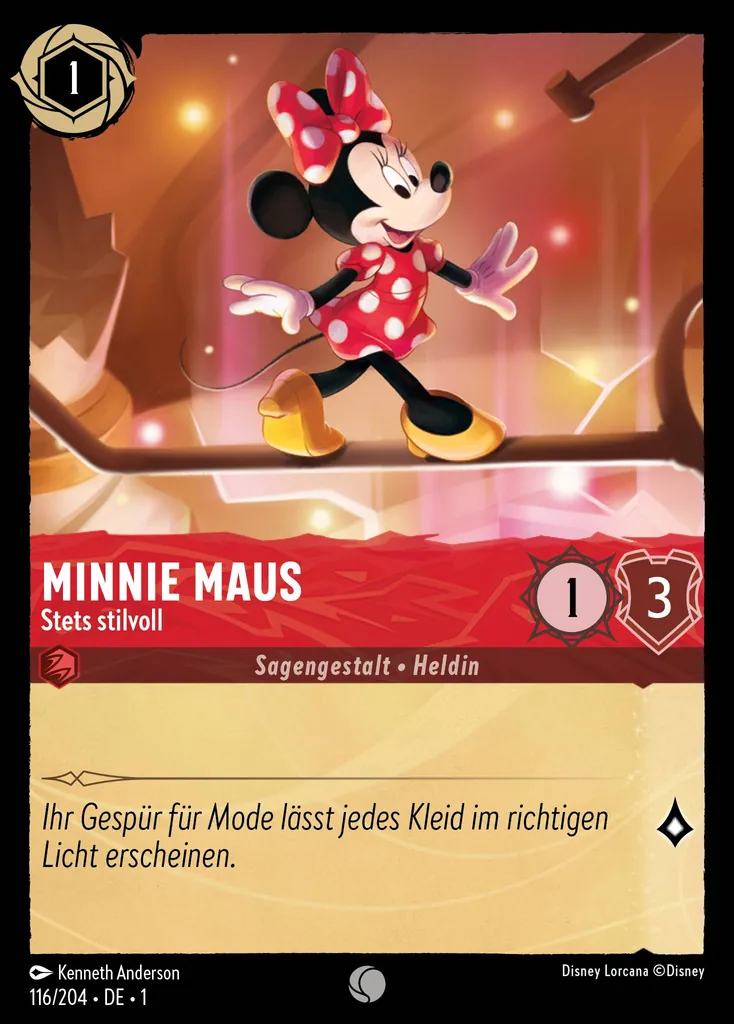 Minnie Maus - Stets stilvoll
