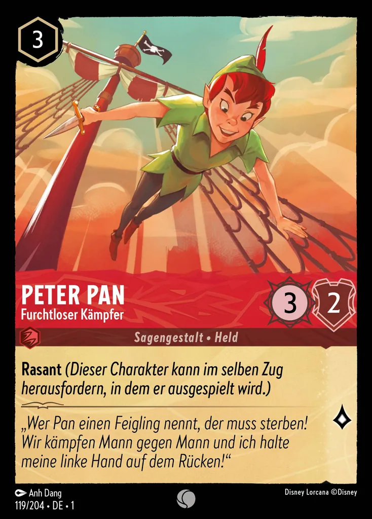 Peter Pan - Furchtloser Kämpfer
