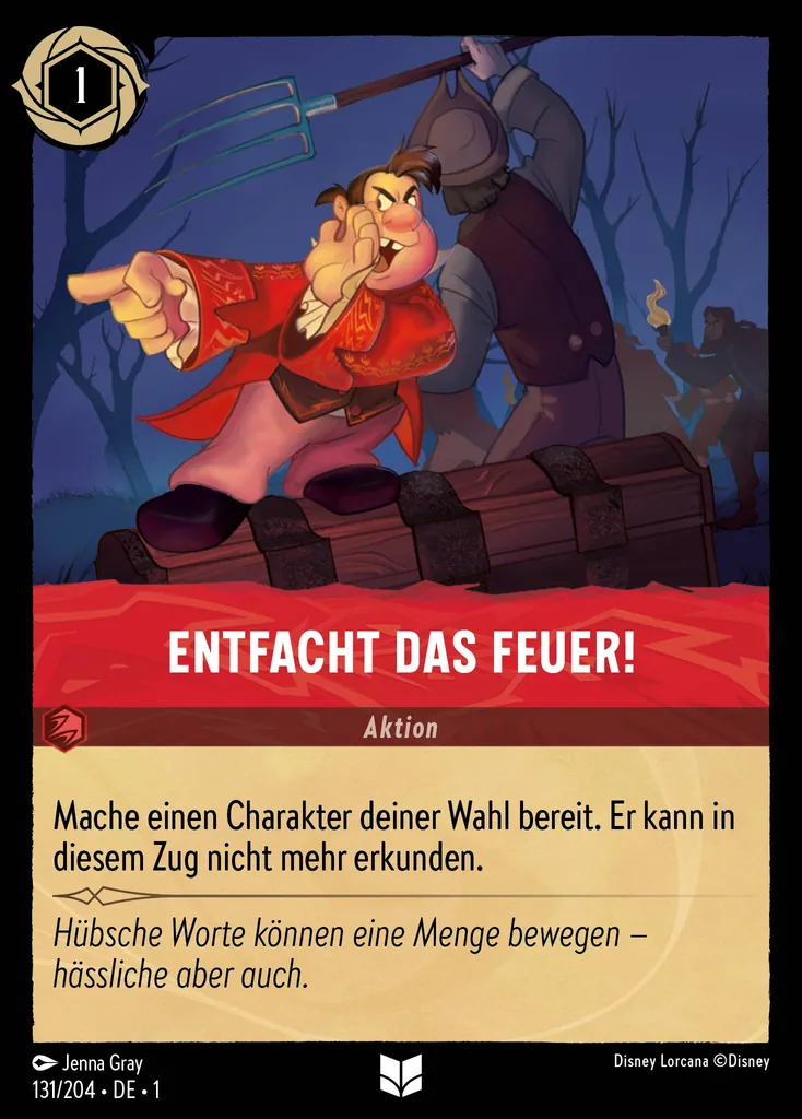 Entfacht das Feuer!
