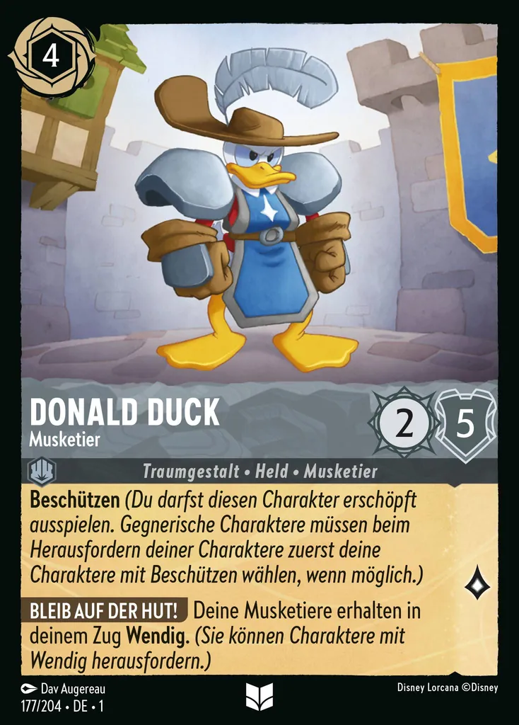 Donald Duck - Musketeer