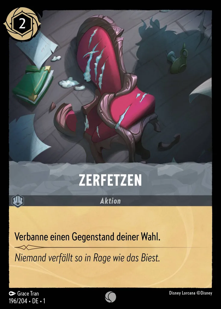 Zerfetzen