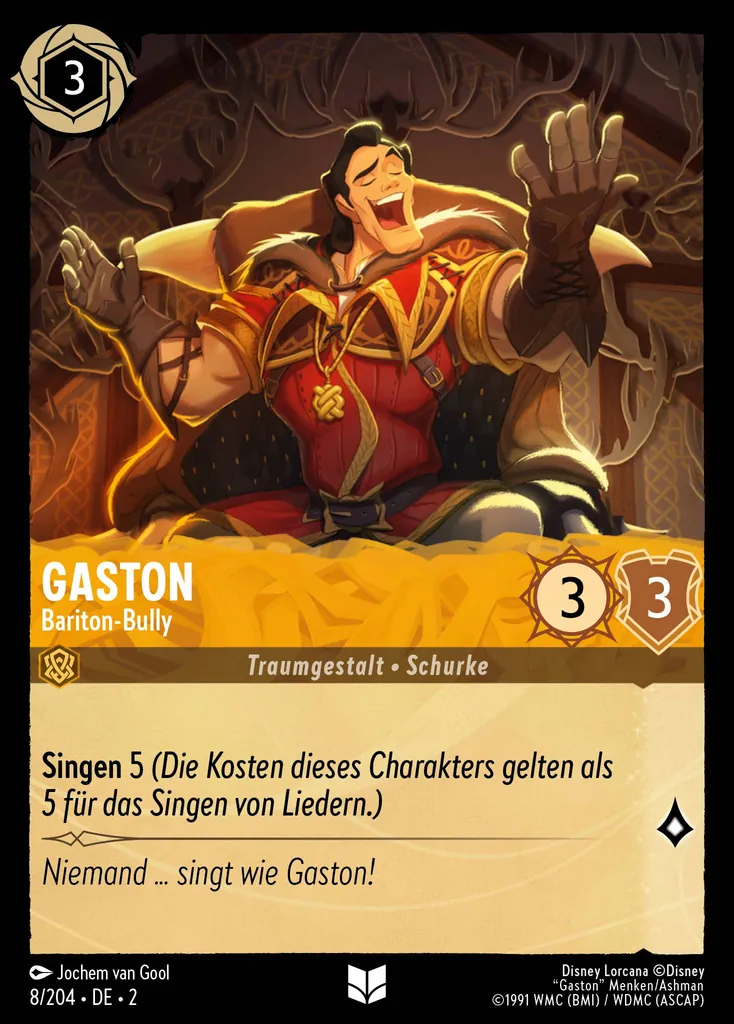 Gaston - Bariton-Bully