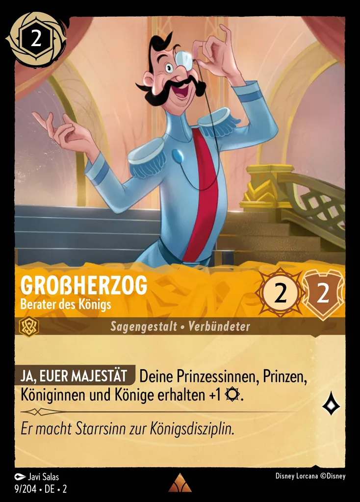 Großherzog - Berater des Königs