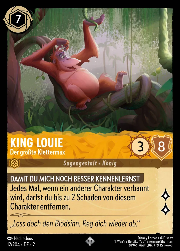 King Louie - Der größte Klettermax