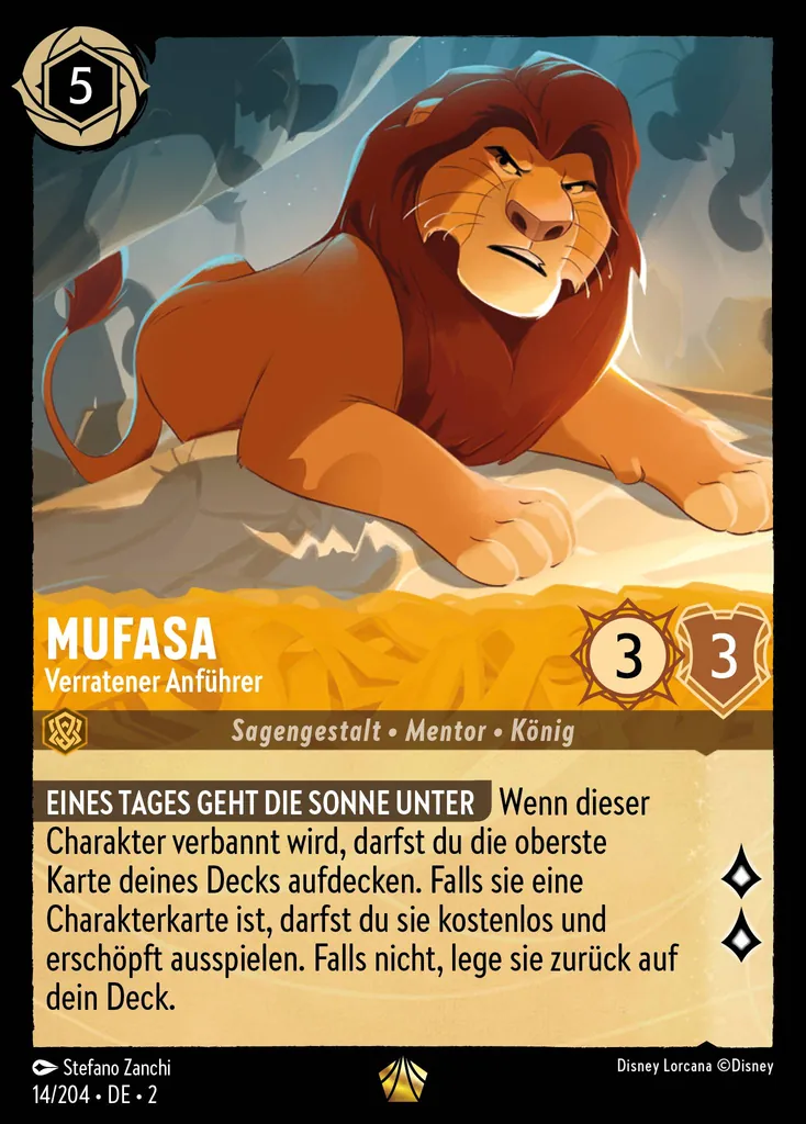 Mufasa - Verratener AnfĂŒhrer