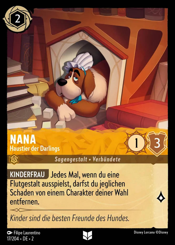 Nana - Haustier der Darlings