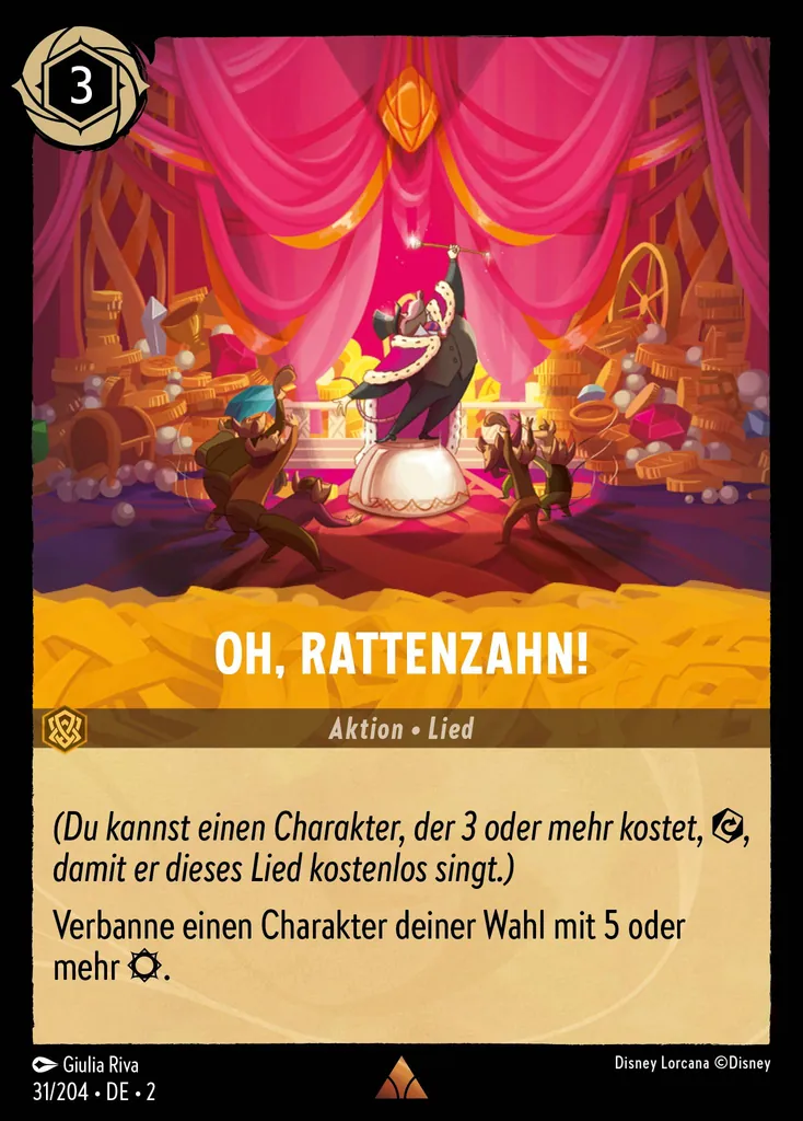 Oh, Rattenzahn!