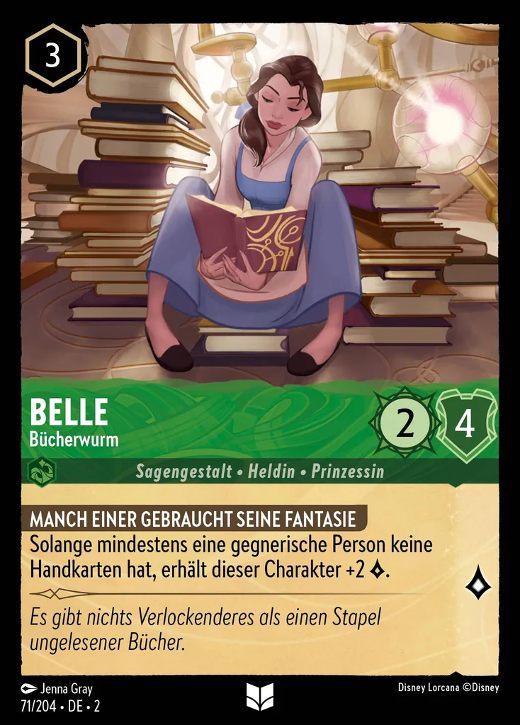 Belle - Bücherwurm