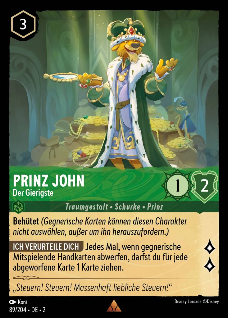 Prinz John - Der Gierigste