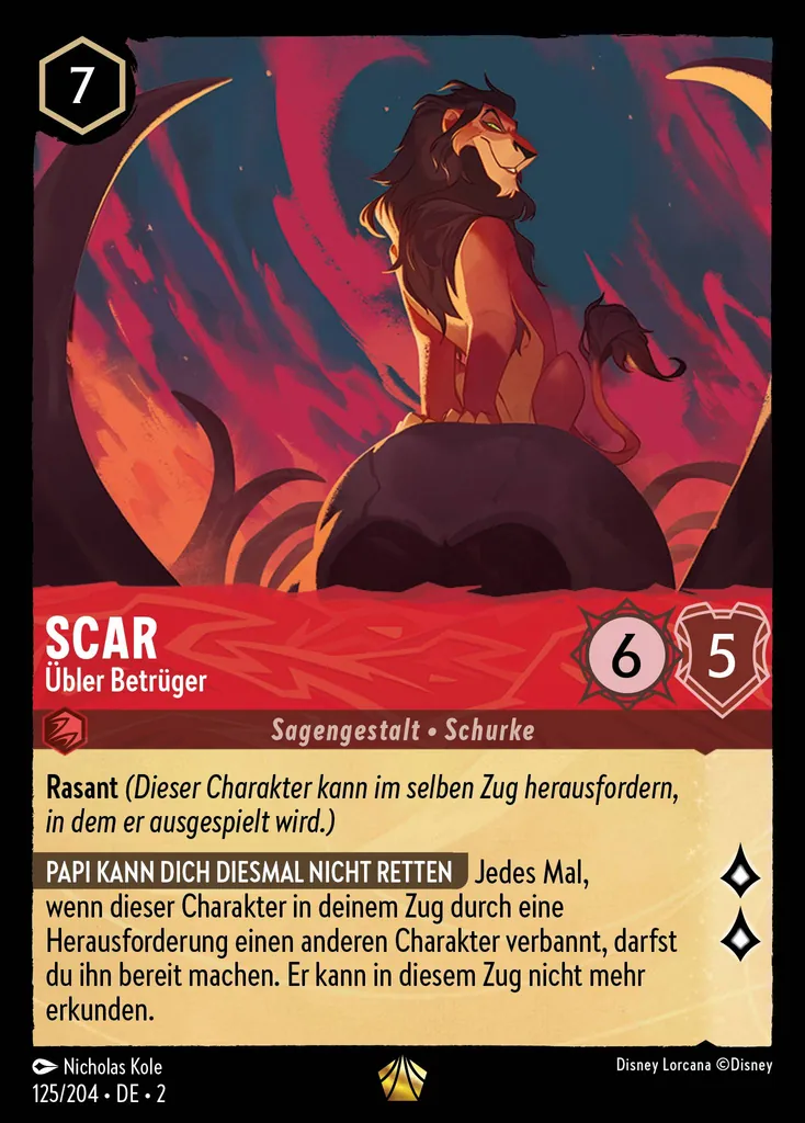 Scar - Ăśbler BetrĂĽger