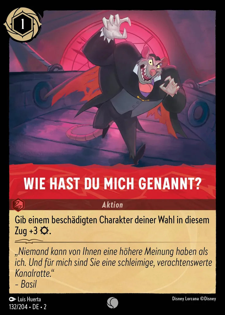 Wie hast du mich genannt?