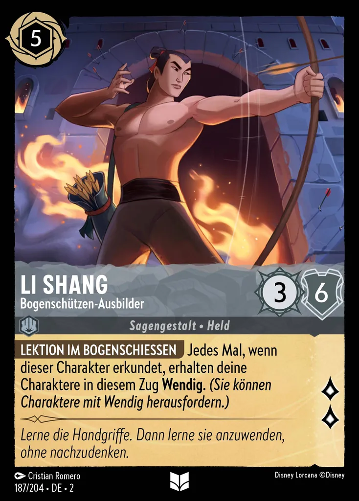Li Shang - BogenschĂĽtzen-Ausbilder