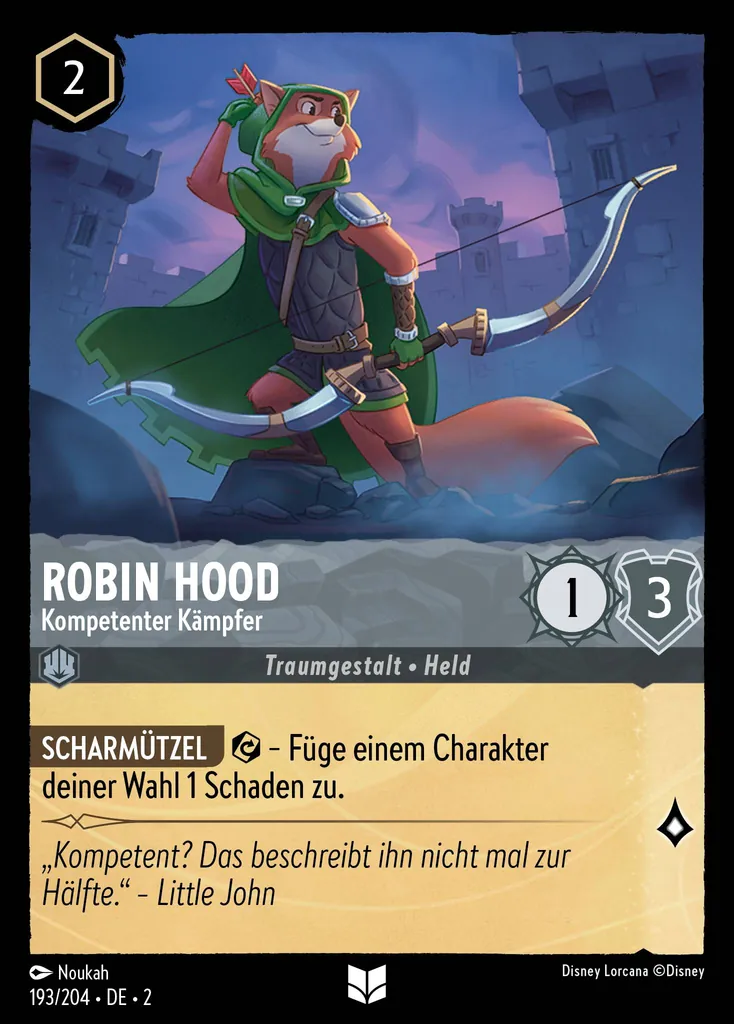 Robin Hood - Capable Fighter