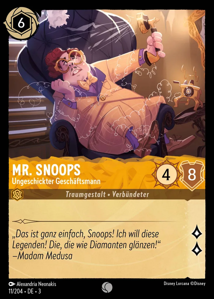 Mr. Snoops - Ungeschickter Geschäftsmann