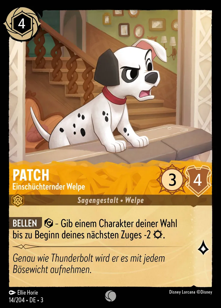 Patch - EinschĂĽchternder Welpe