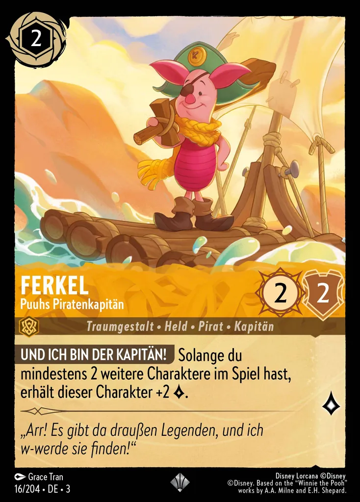 Ferkel - Puuhs Piratenkapitän