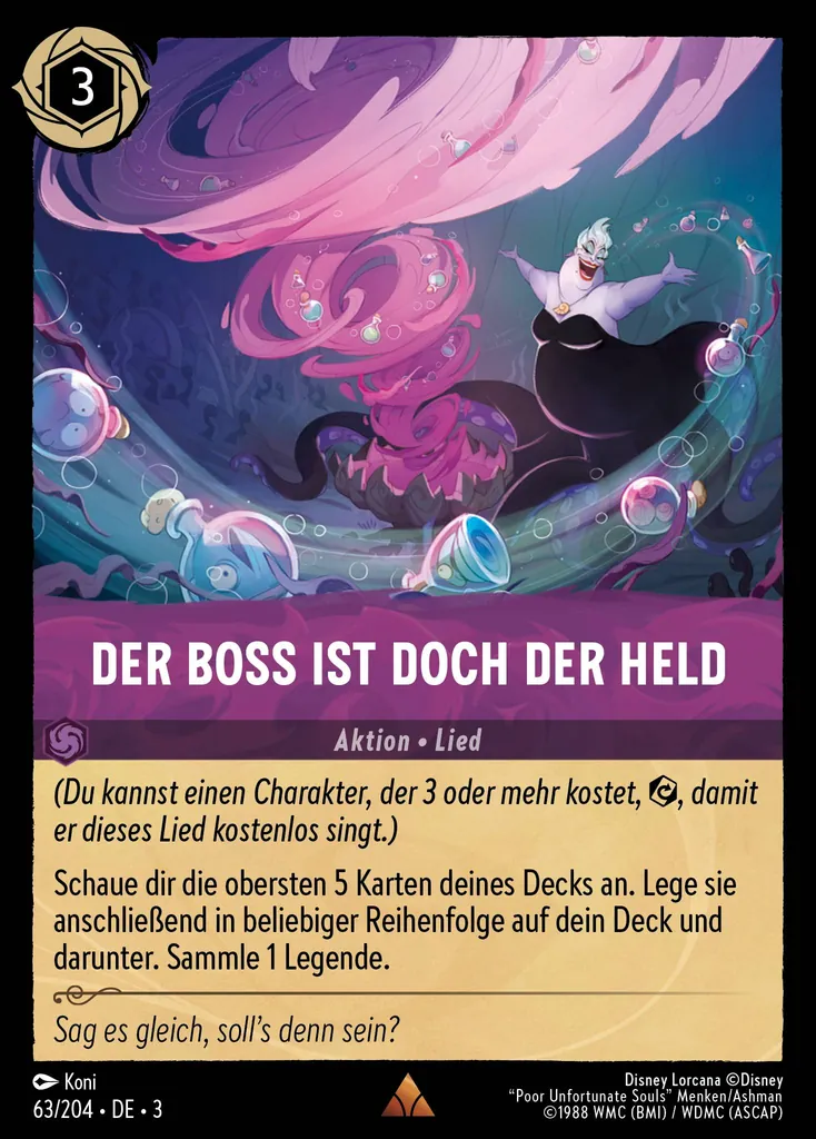 Der Boss ist doch der Held