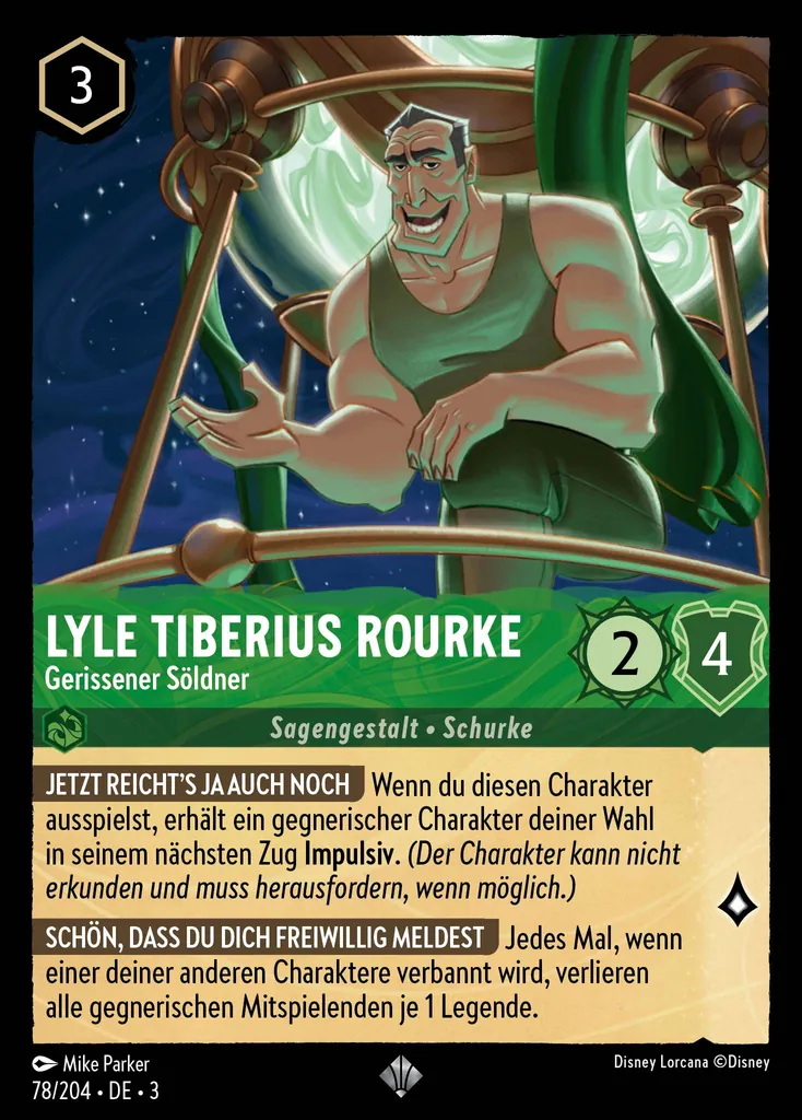 Lyle Tiberius Rourke - Gerissener Söldner