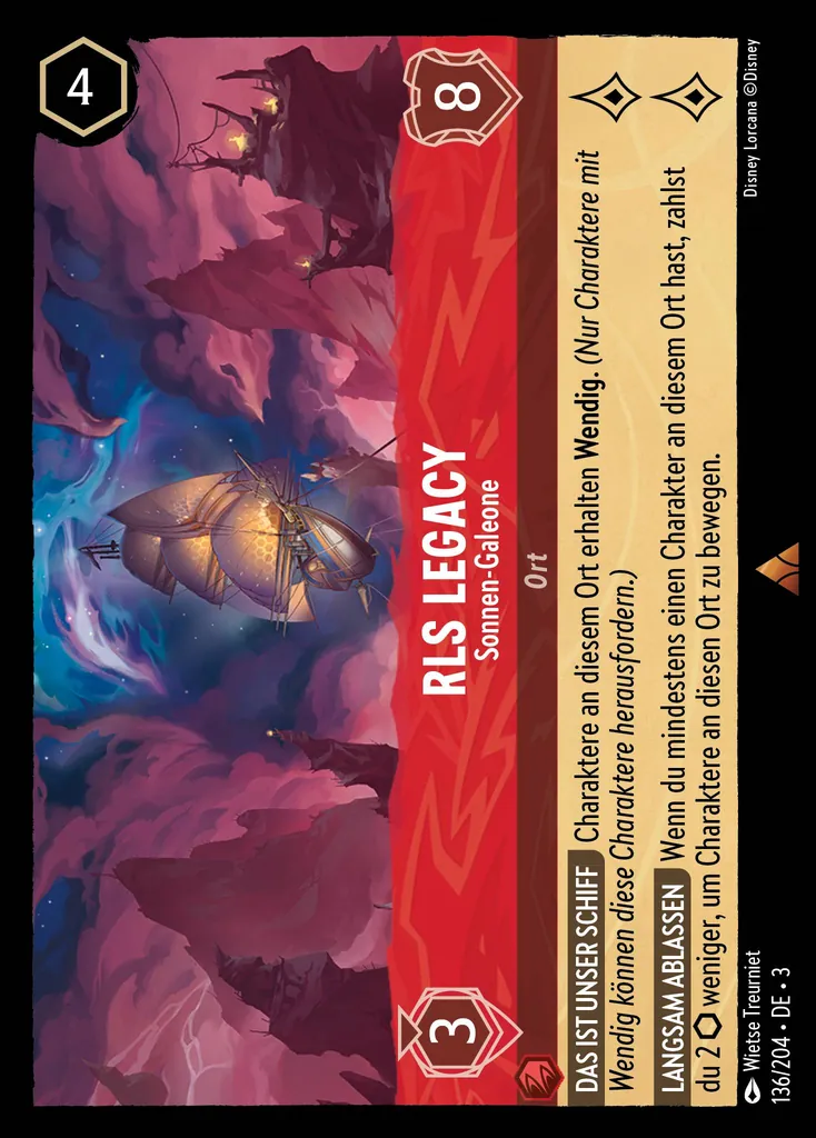 RLS Legacy - Sonnen-Galeone