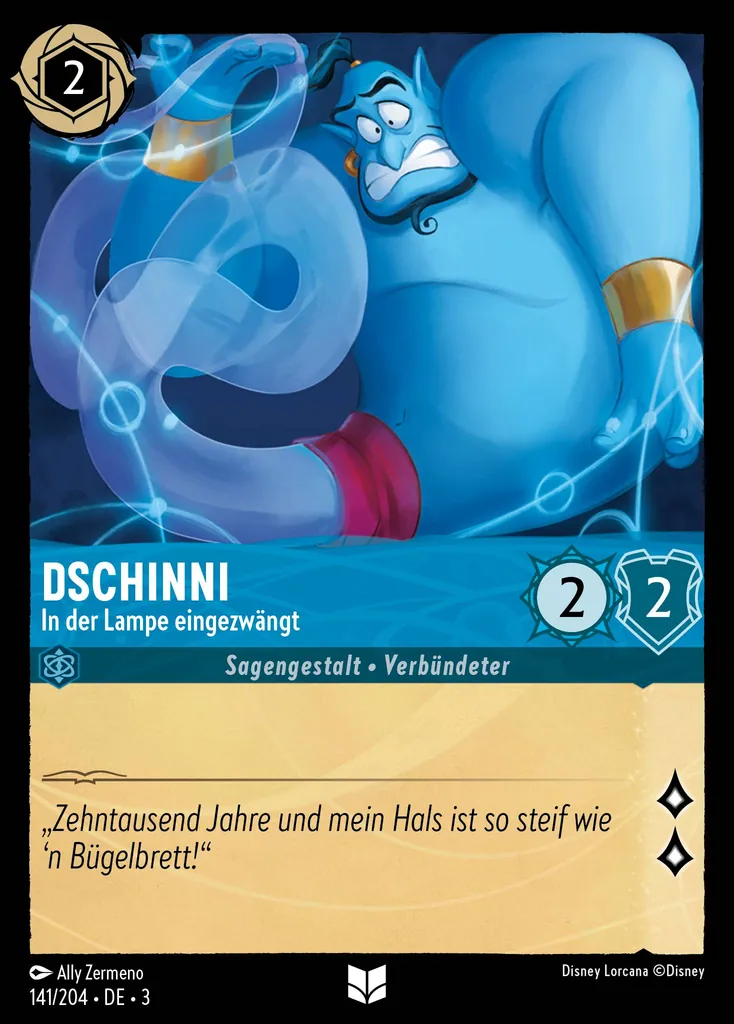 Dschinni - In der Lampe eingezwängt