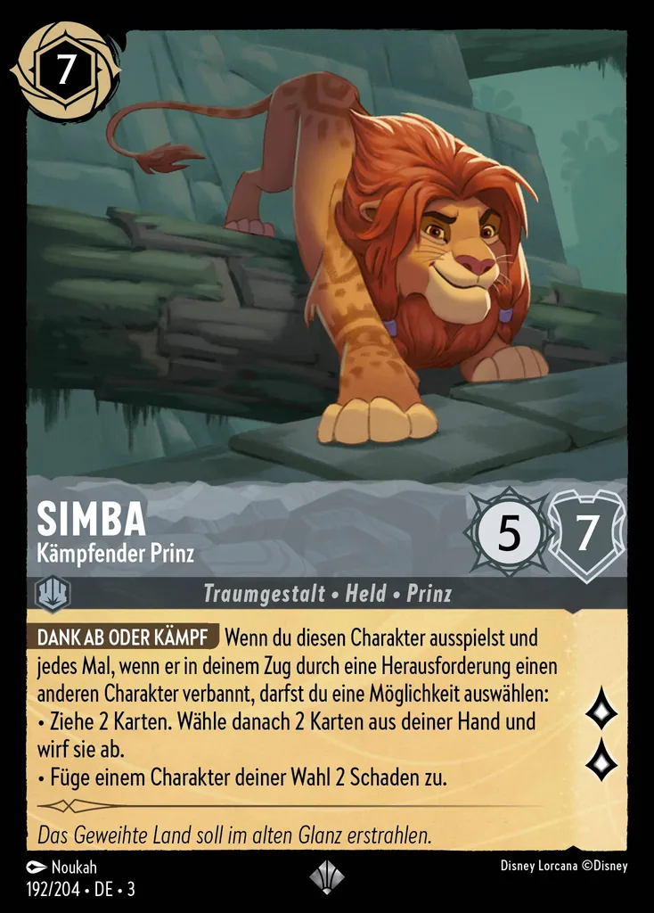 Simba - Kämpfender Prinz