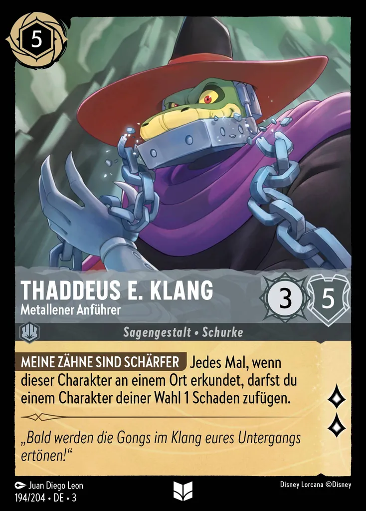 Thaddeus E. Klang - Metallener AnfĂĽhrer