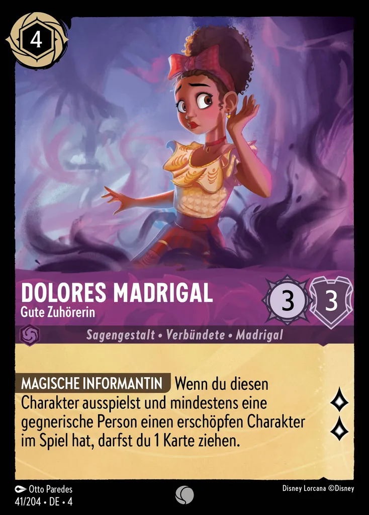 Dolores Madrigal - Gute Zuhörerin