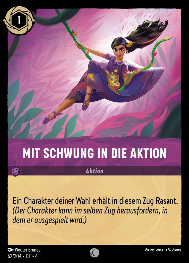 Mit Schwung in die Aktion