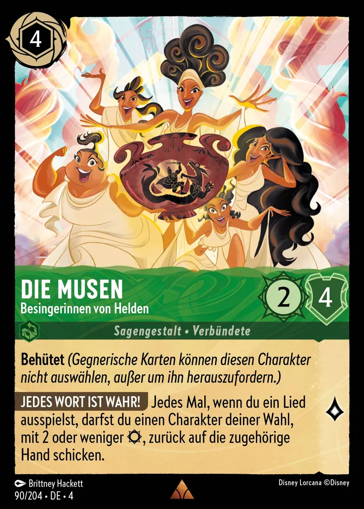 Die Musen - Besingerinnen von Helden