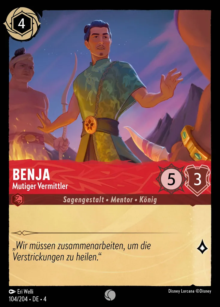 Benja - Mutiger Vermittler