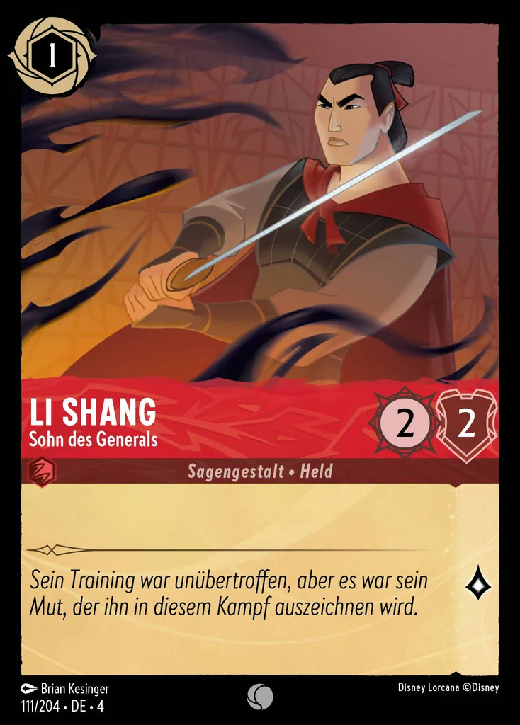 Li Shang - Sohn des Generals