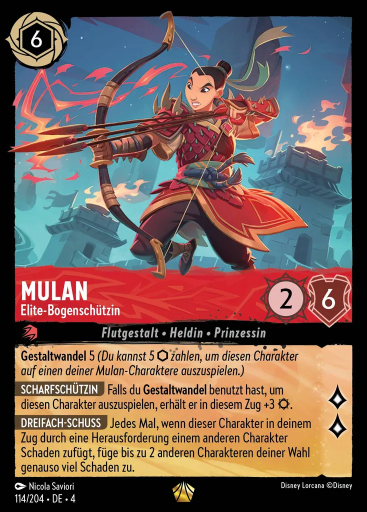 Mulan - Elite-BogenschĂĽtzin