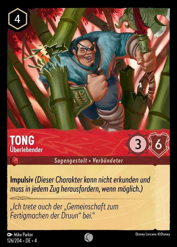 Tong - Überlebender