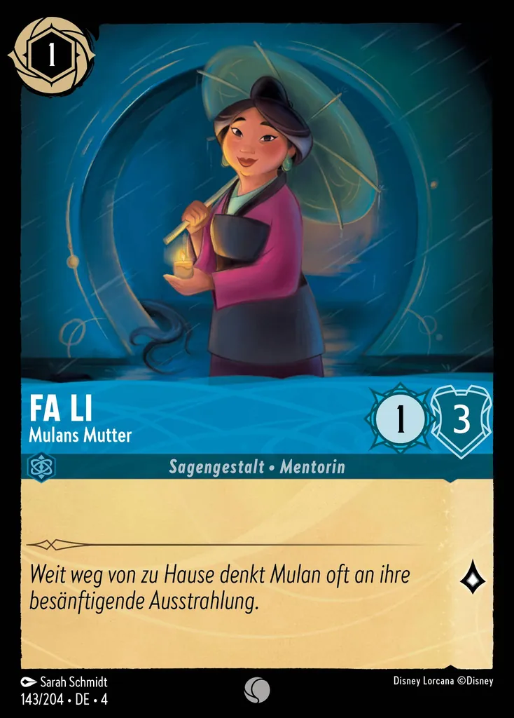Fa Li - Mulans Mutter
