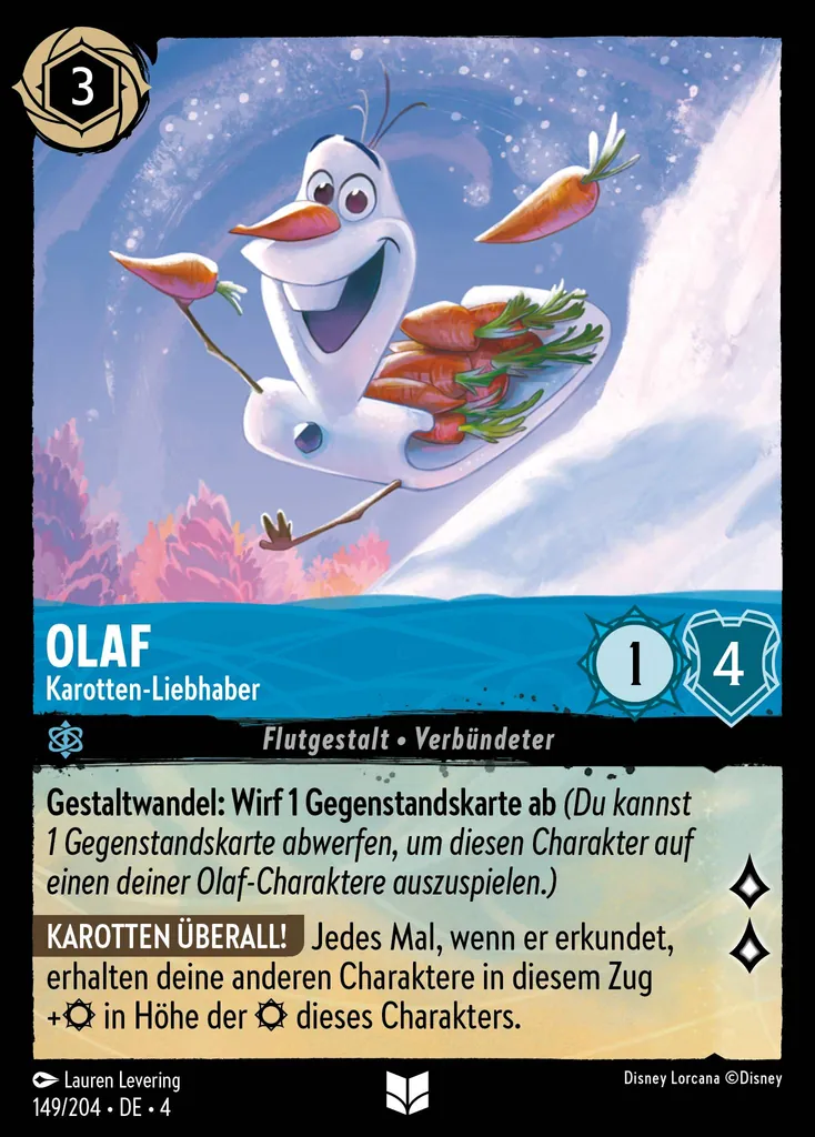 Olaf - Karotten-Liebhaber