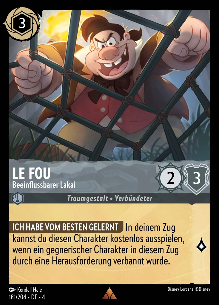 Le Fou - Beeinflussbarer Lakai