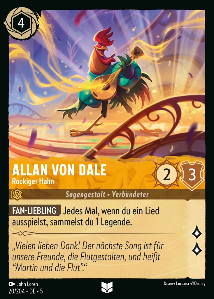 Allan von Dale - Rockiger Hahn