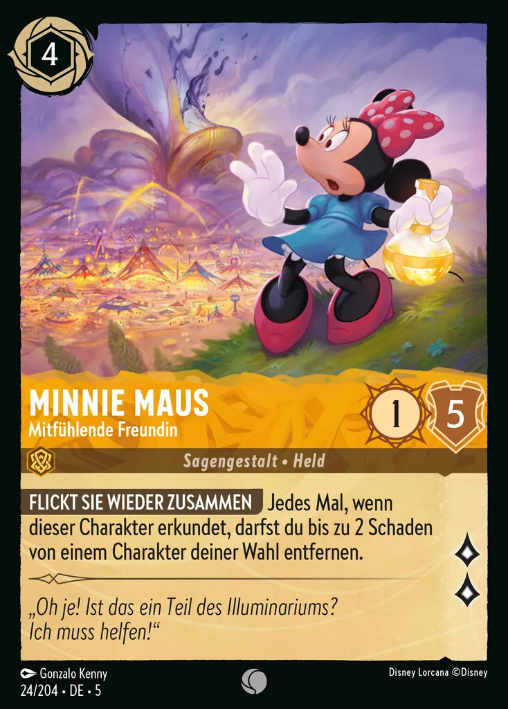 Minnie Maus - MitfĂĽhlende Freundin