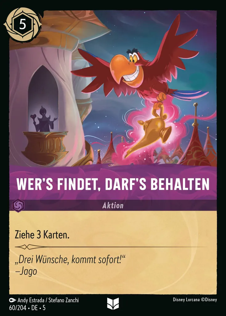 Wer's findet, darf's behalten