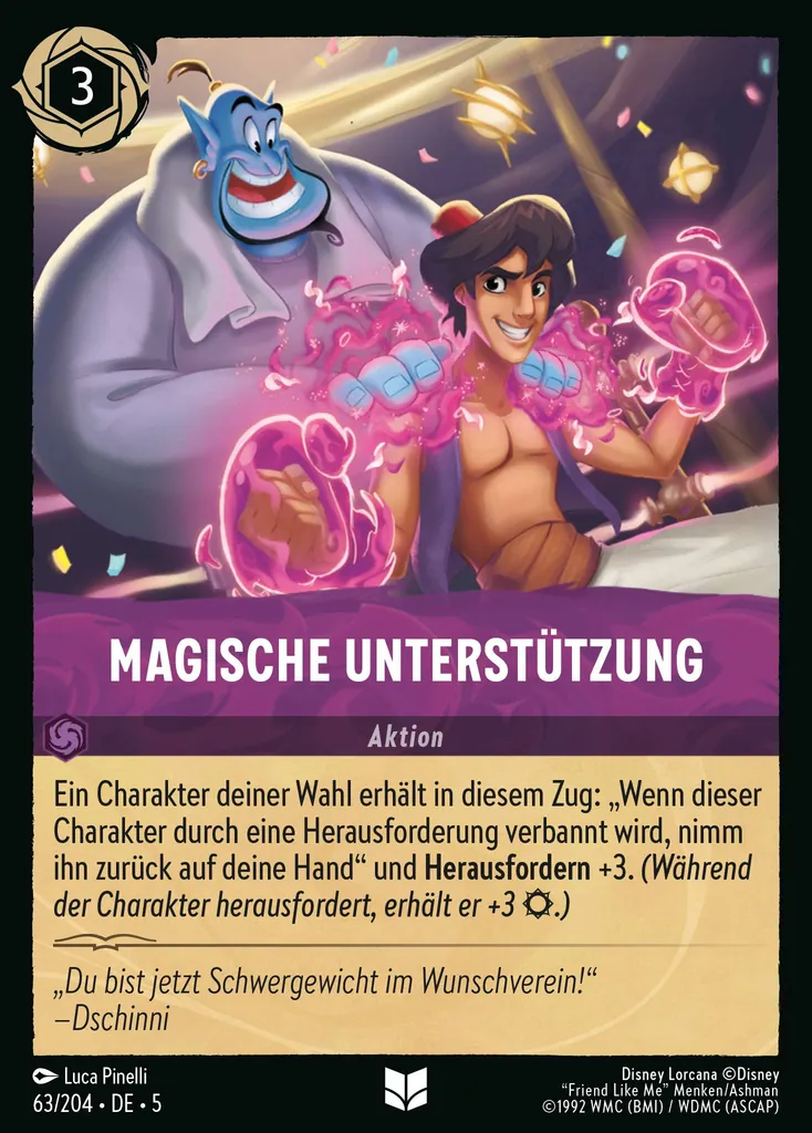 Magische UnterstĂĽtzung