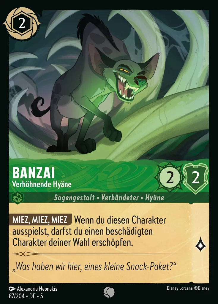 Banzai - Verhöhnende Hyäne