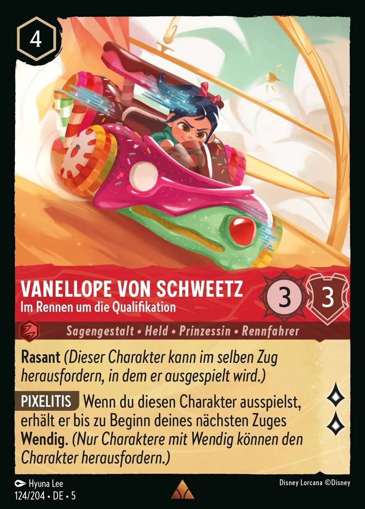 Vanellope von Schweetz - Im Rennen um die Qualifikation